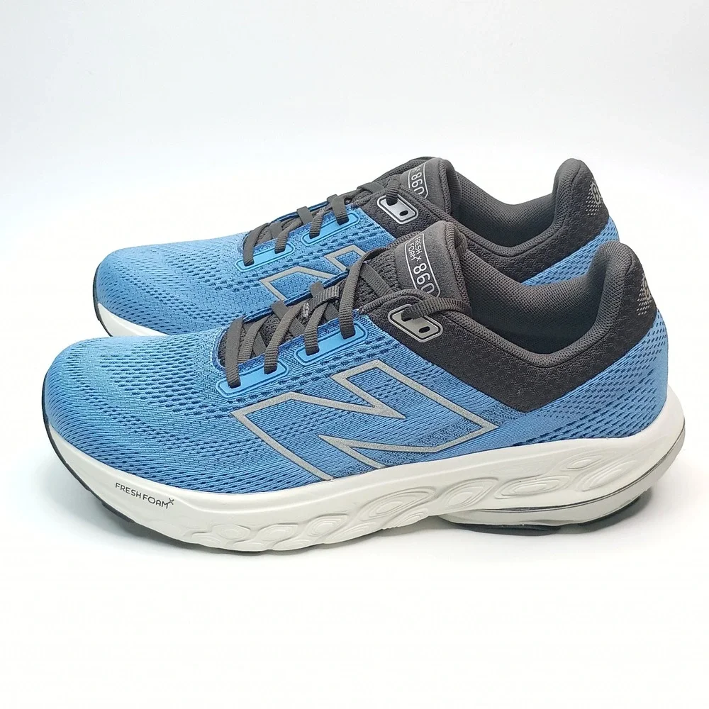 New‎ Balance Fresh Foam X 860 v14 Running Shoes Men Size 10 Blue Mesh Sneakers